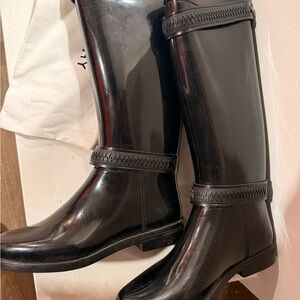 Givenchy Black Rubber Winter Boots